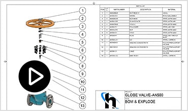 Video: Document manufacturing specifications using integrated, associative drawings for parts and assemblies