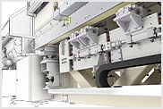 View of Hewland transmission design combining 2D drawing and 3D model