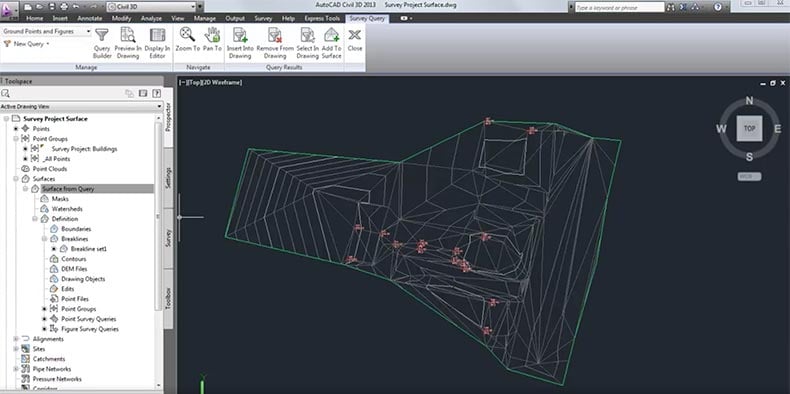 Surveying Project in Civil 3D